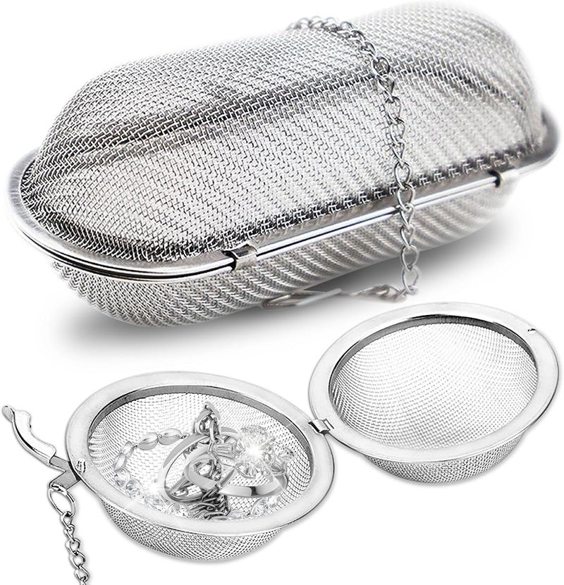 Iffitya Ultrasonic Cleaner Basket, Stainless Steel Basket for Ultrasonic Jewelry Cleaner, Jewelry Steam Cleaner Basket Small Parts Washing Basket for Jewelry, Watch Parts - Image 1